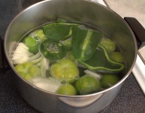 Boil Vegetables in Water to Soften